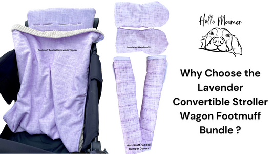 Why Parents are Choosing Hello Moomer's Convertible Stroller Wagon Footmuff Bundle