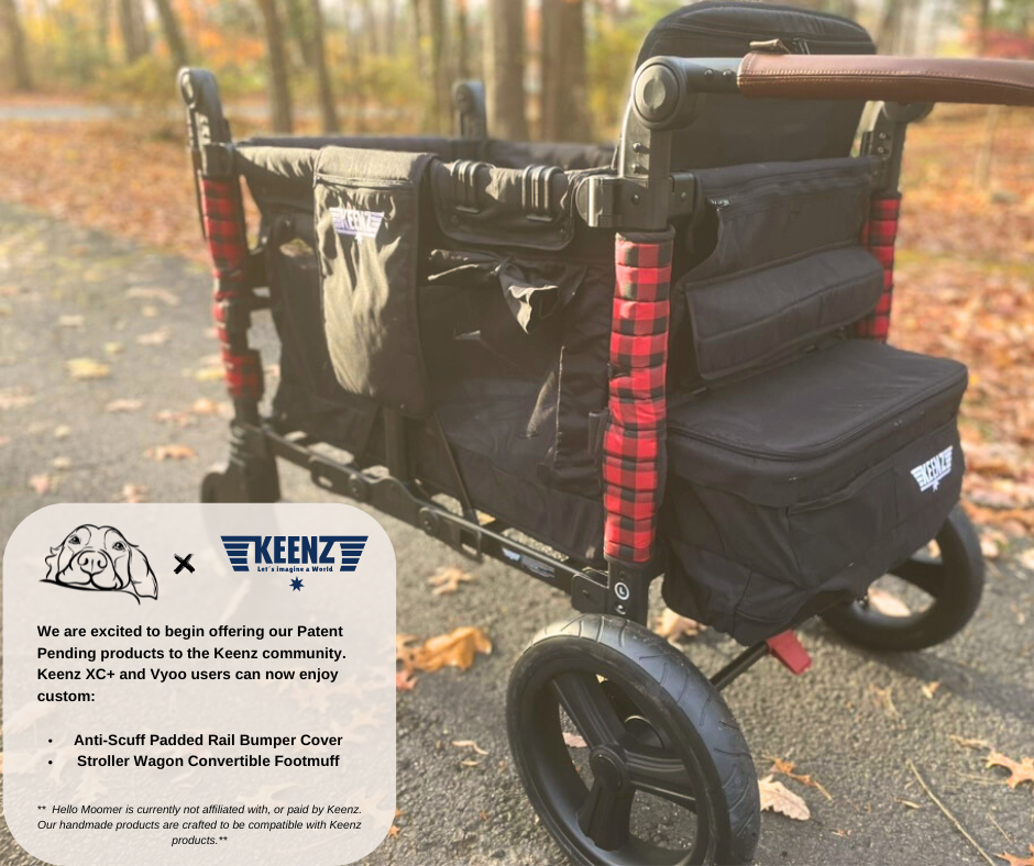 Keenz Vyoo Stroller Wagon Anti-Scuff Bumper Covers