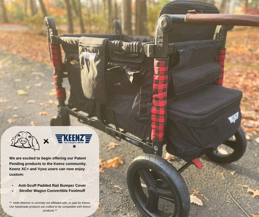 Keenz Vyoo Stroller Wagon Anti-Scuff Bumper Covers