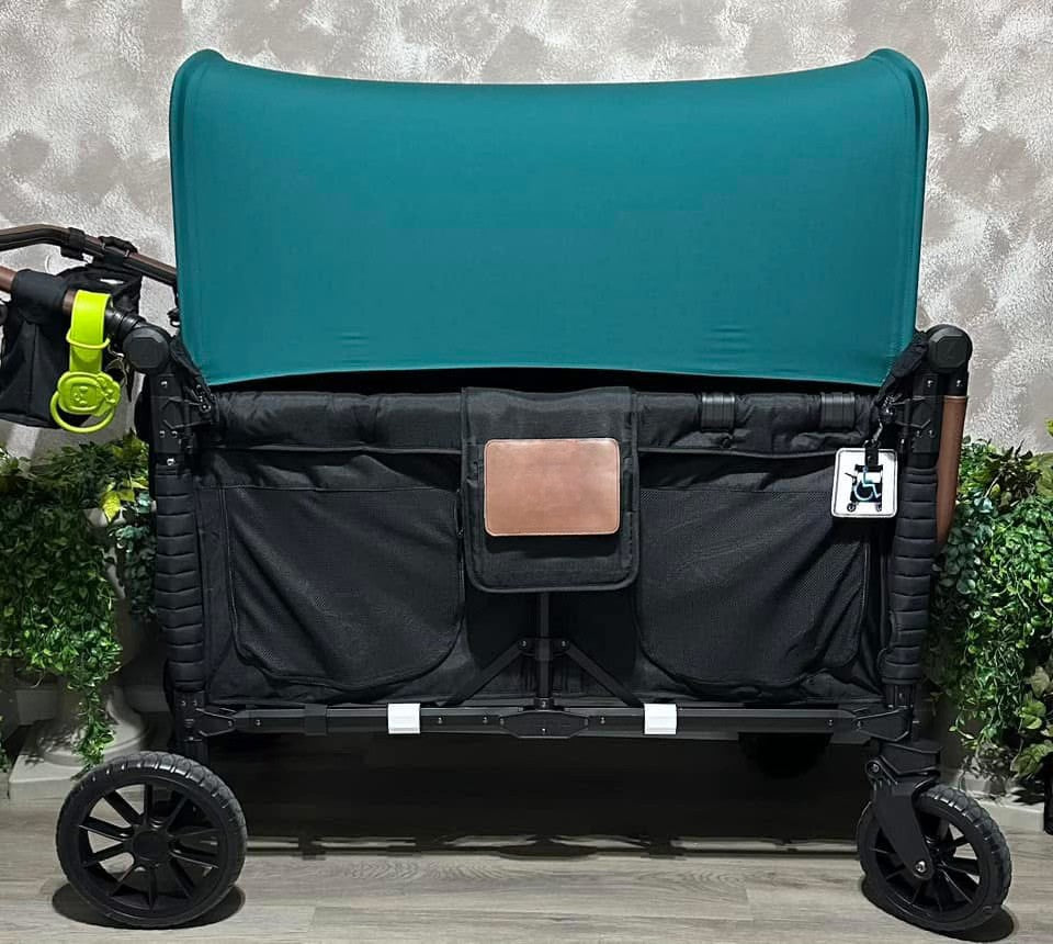 Wonderfold Compatible Stroller Wagon Anti-Scuff Padded Front Rail Bumper Cover (Patent Pending)