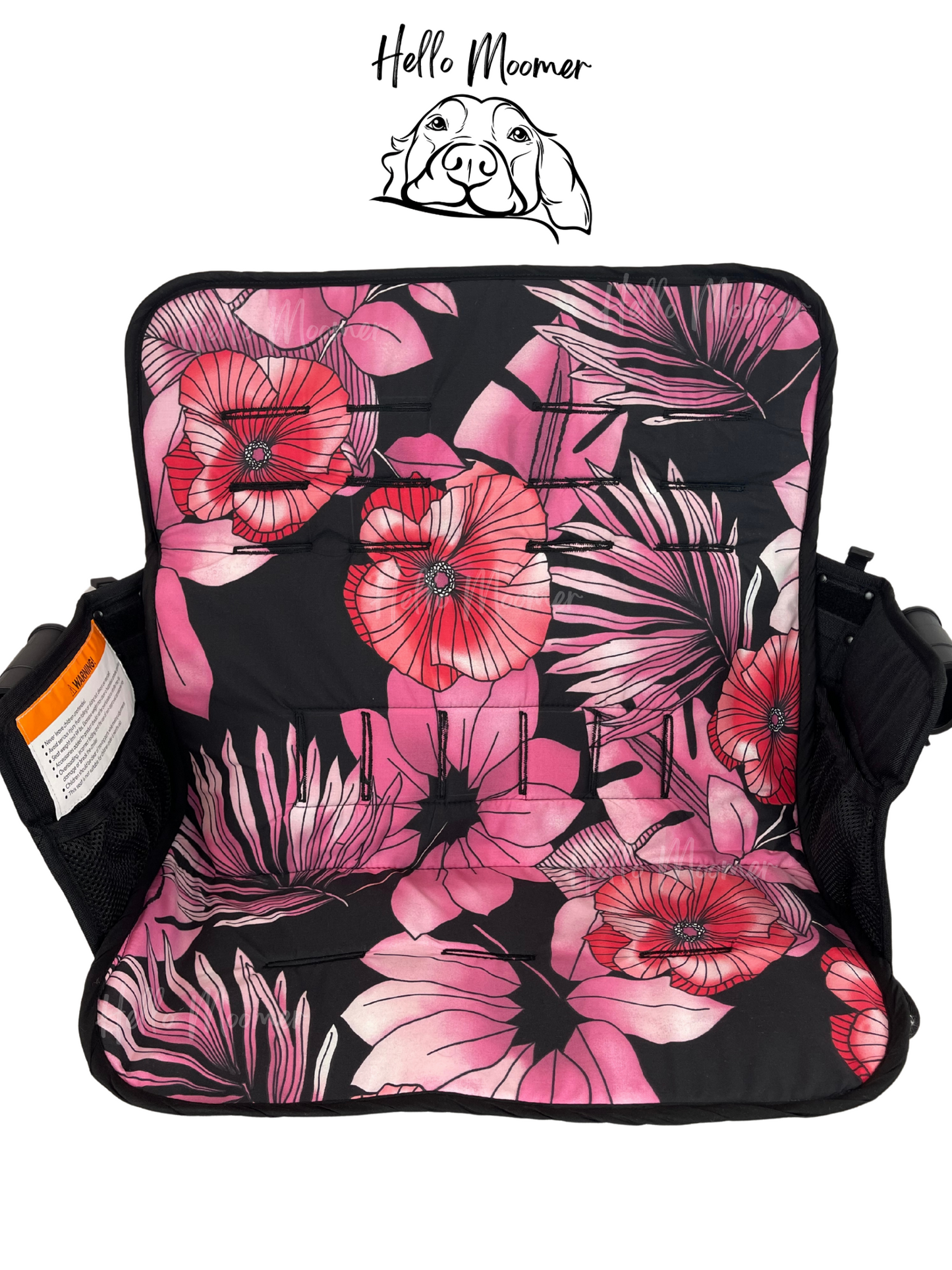 RTS Pink Hawaiian Floral W4 Seat Cover (Set of 1)