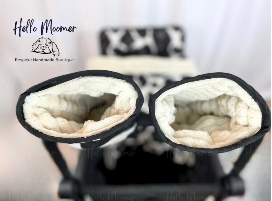 RTS Convertible Stroller Wagon Footmuff + Handmuff Set
