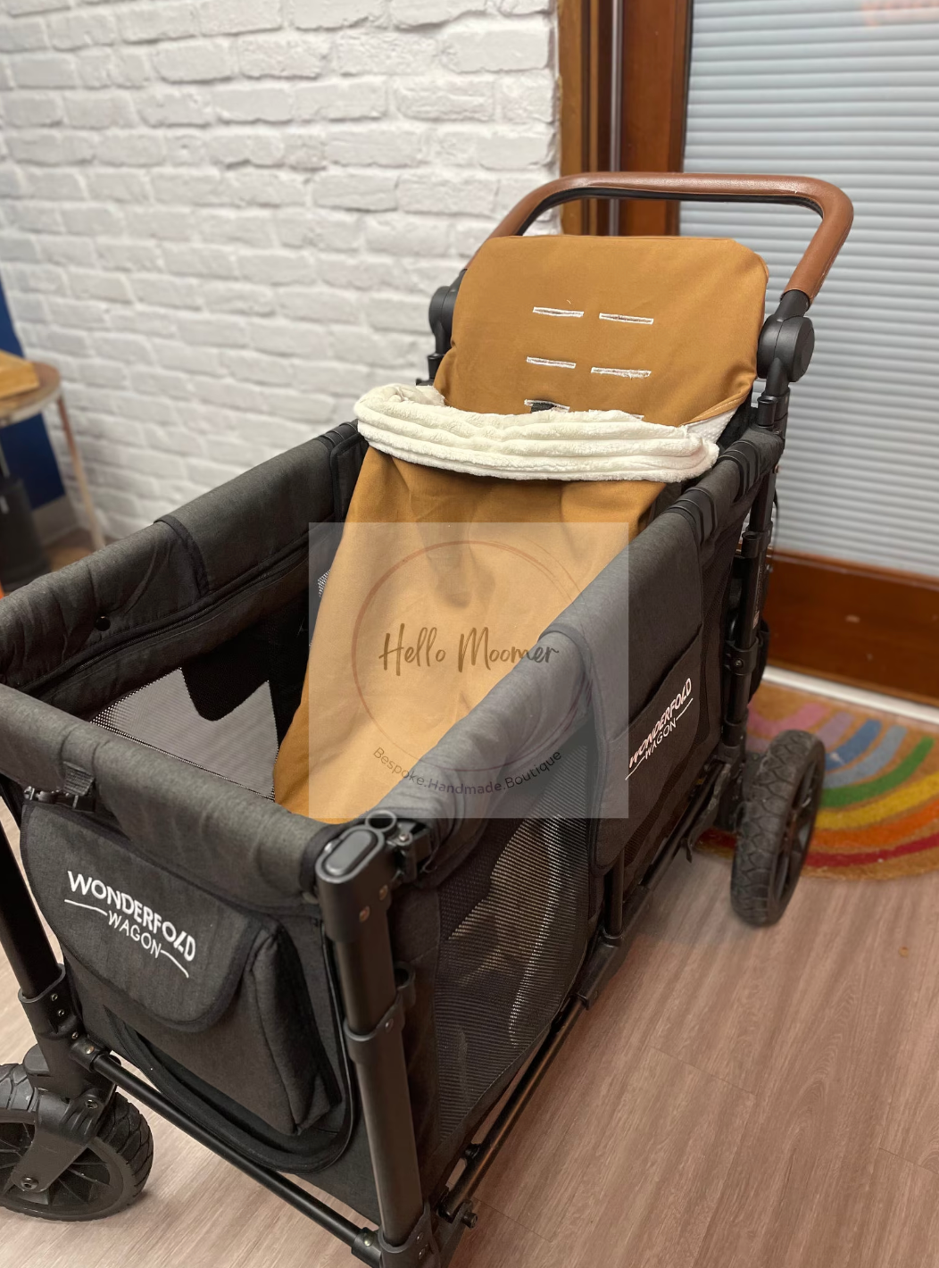 RTS W2 Cozy Carmel Stroller Wagon Footmuff Base Layer (Patent Pending)