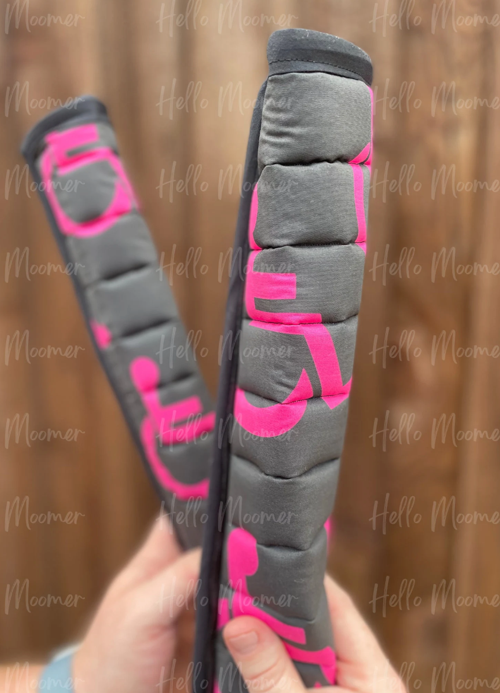 RTS Set of Four (4) Pink Wheelchair Anti-Scuff Stroller Wagon Bumper Covers