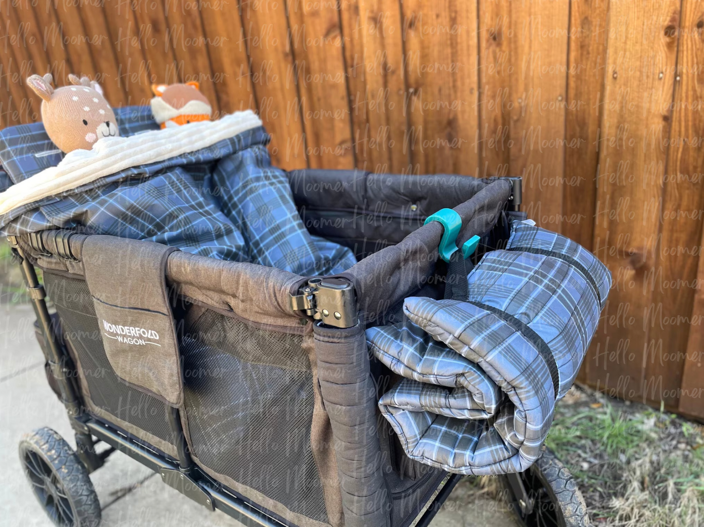 Custom Convertible Stroller Wagon Footmuff Set