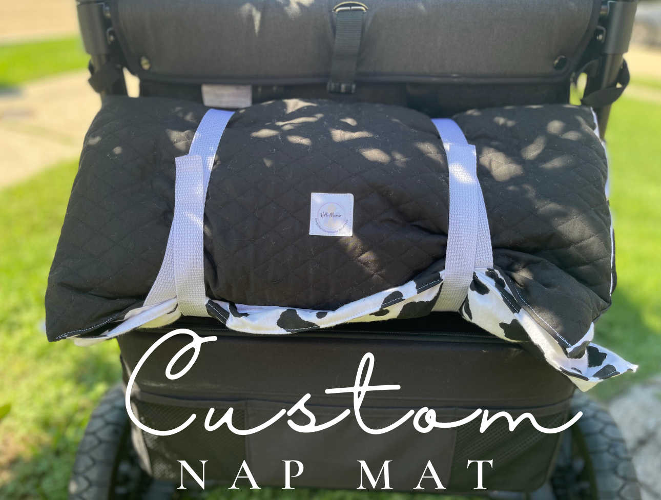 Custom Padded Waterproof Nap Mat & Blanket for Wonderfold Keenz Joymor and Rainbow Baby Wagon
