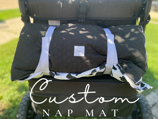 Custom Padded Waterproof Nap Mat & Blanket