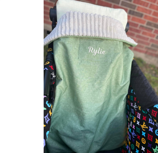 Custom Convertible Stroller Wagon Footmuff Set