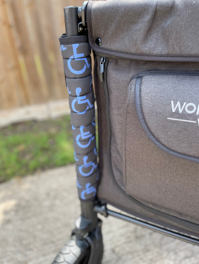 Wonderfold Stroller Wagon Anti-Scuff Padded Front Rail Bumper Cover (Patent Pending)